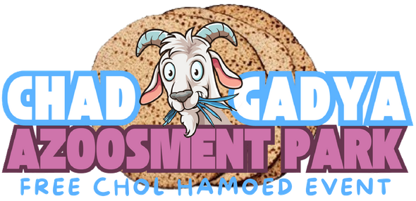 Chad Gadya Azoosment Park Logo - Free Chol Hamoed Event - Chicago IL