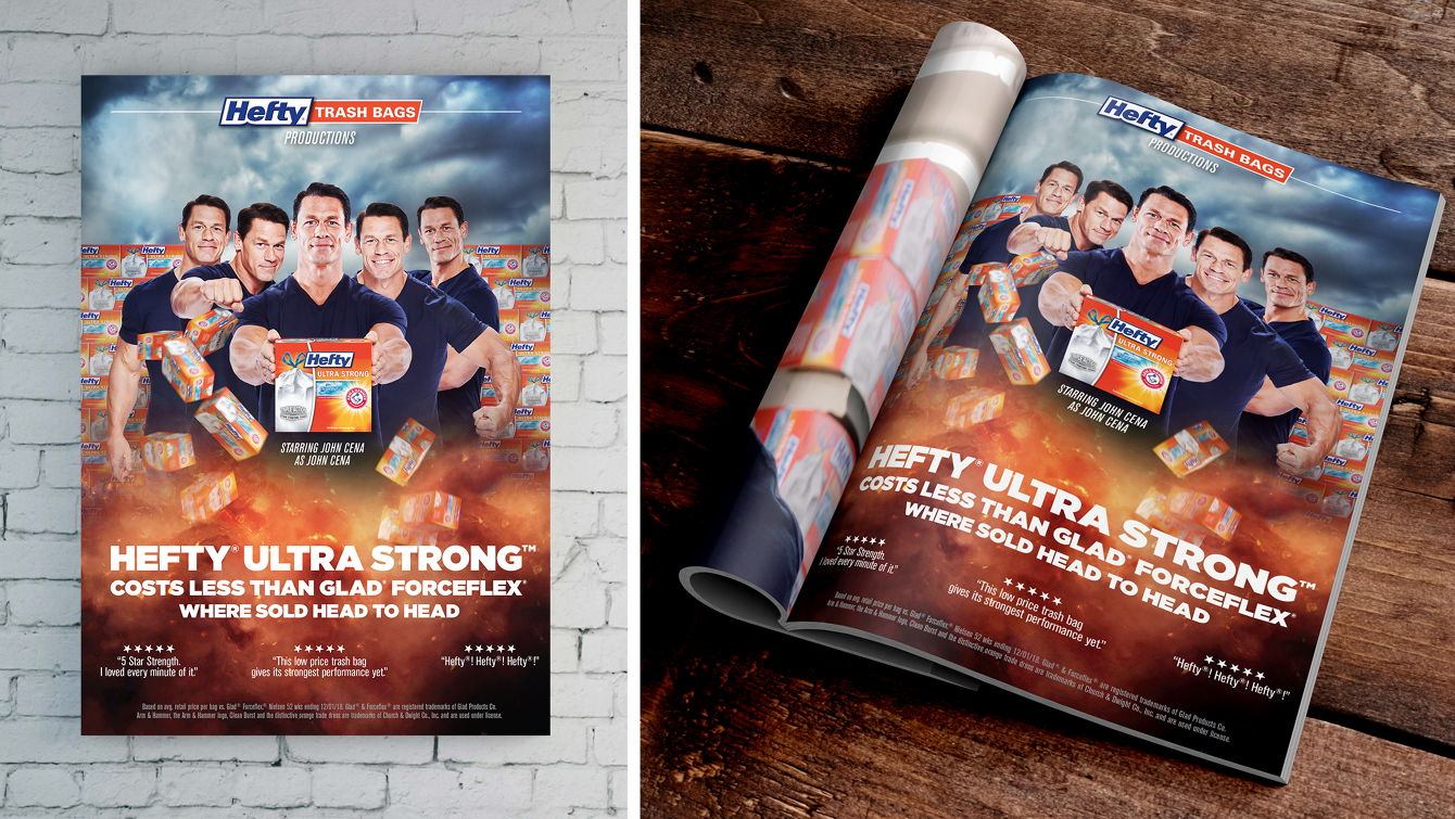 Hefty Movie Ad