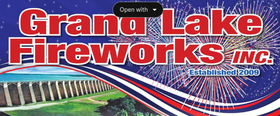 logo for Grand Lake Fireworks