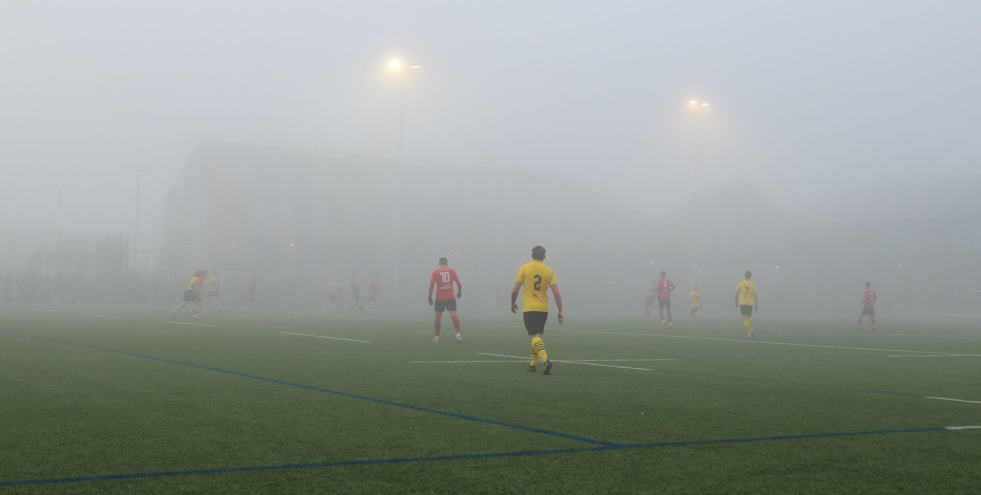 Dalbeattie Star FC playing a match