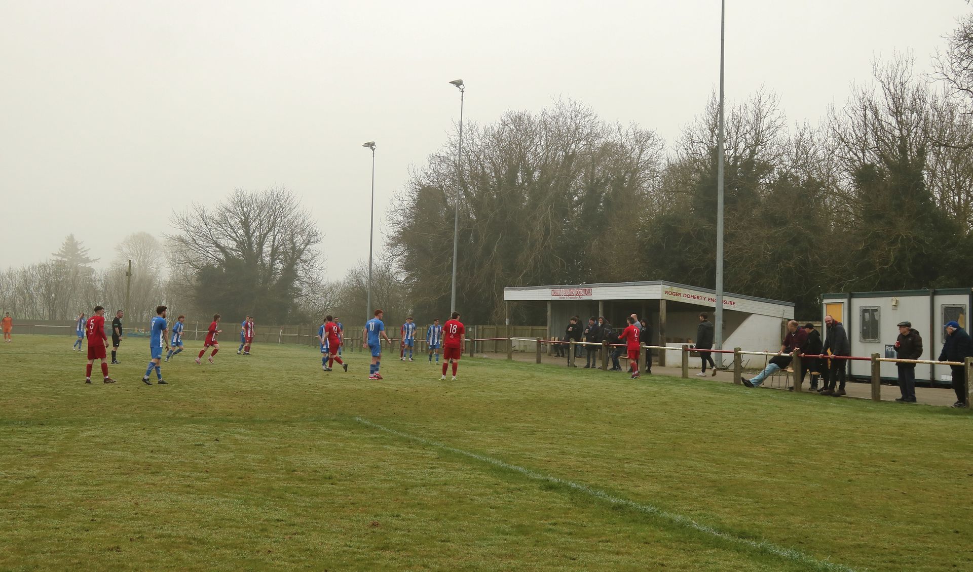 Dalbeattie Star FC playing a match