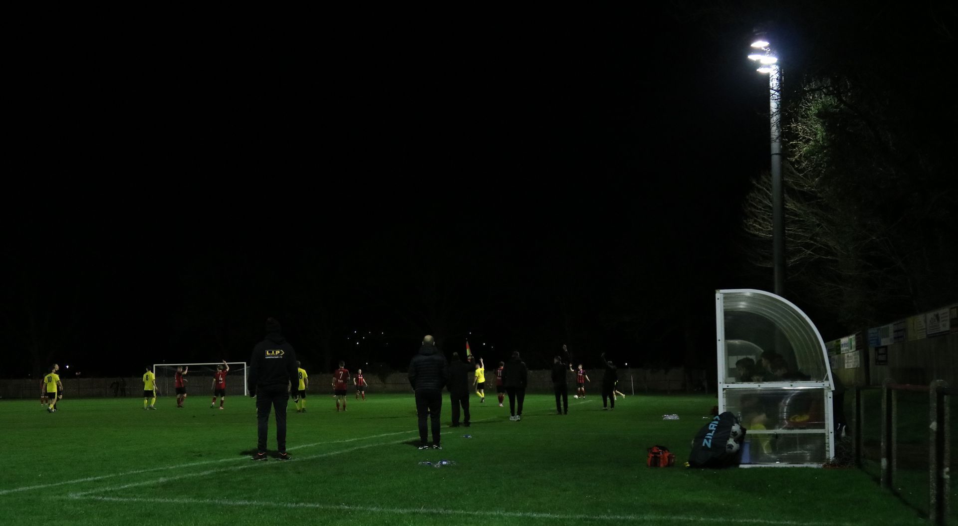 Dalbeattie Star FC playing a match