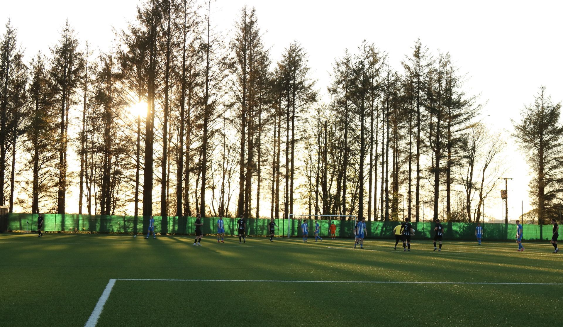 Dalbeattie Star FC playing a match