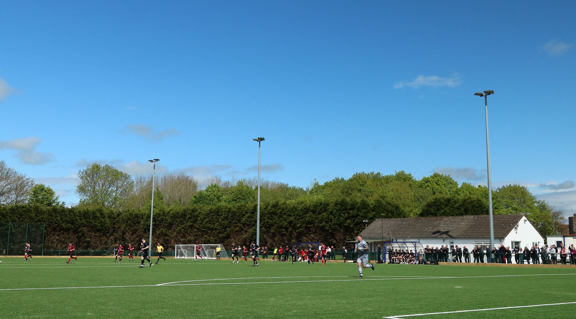 Dalbeattie Star FC playing a match