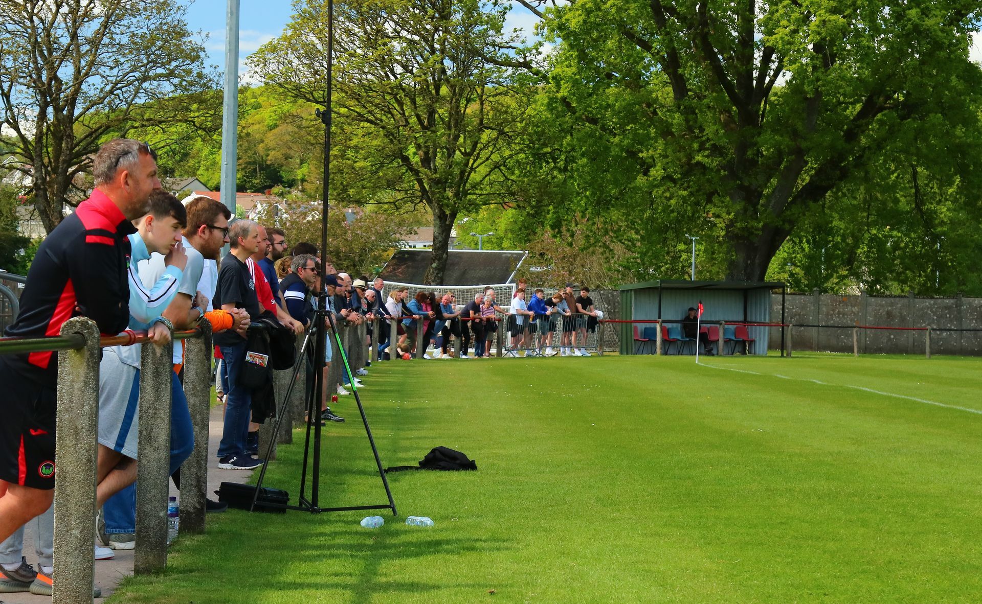Dalbeattie Star FC playing a match