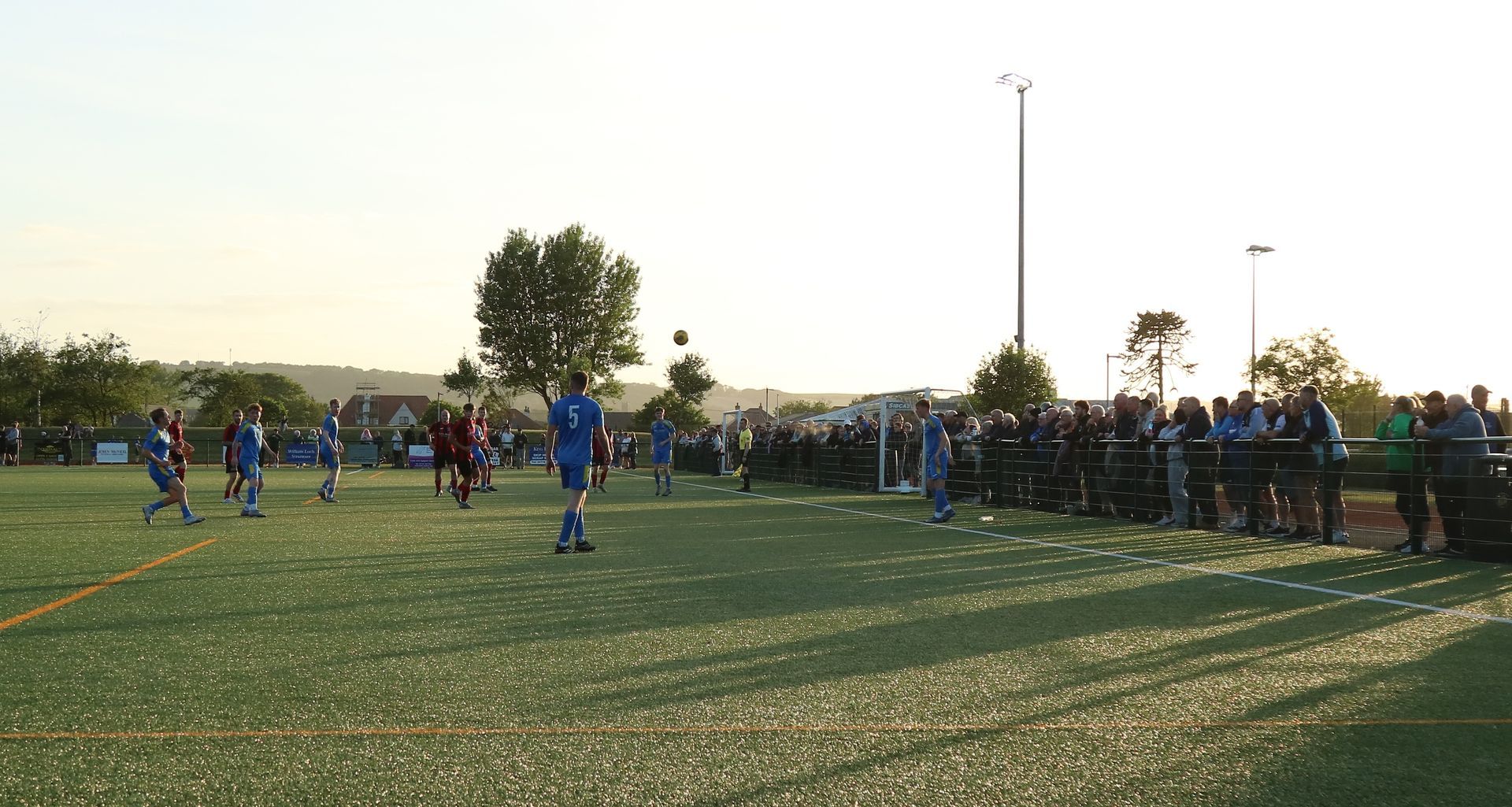 Dalbeattie Star FC playing a match