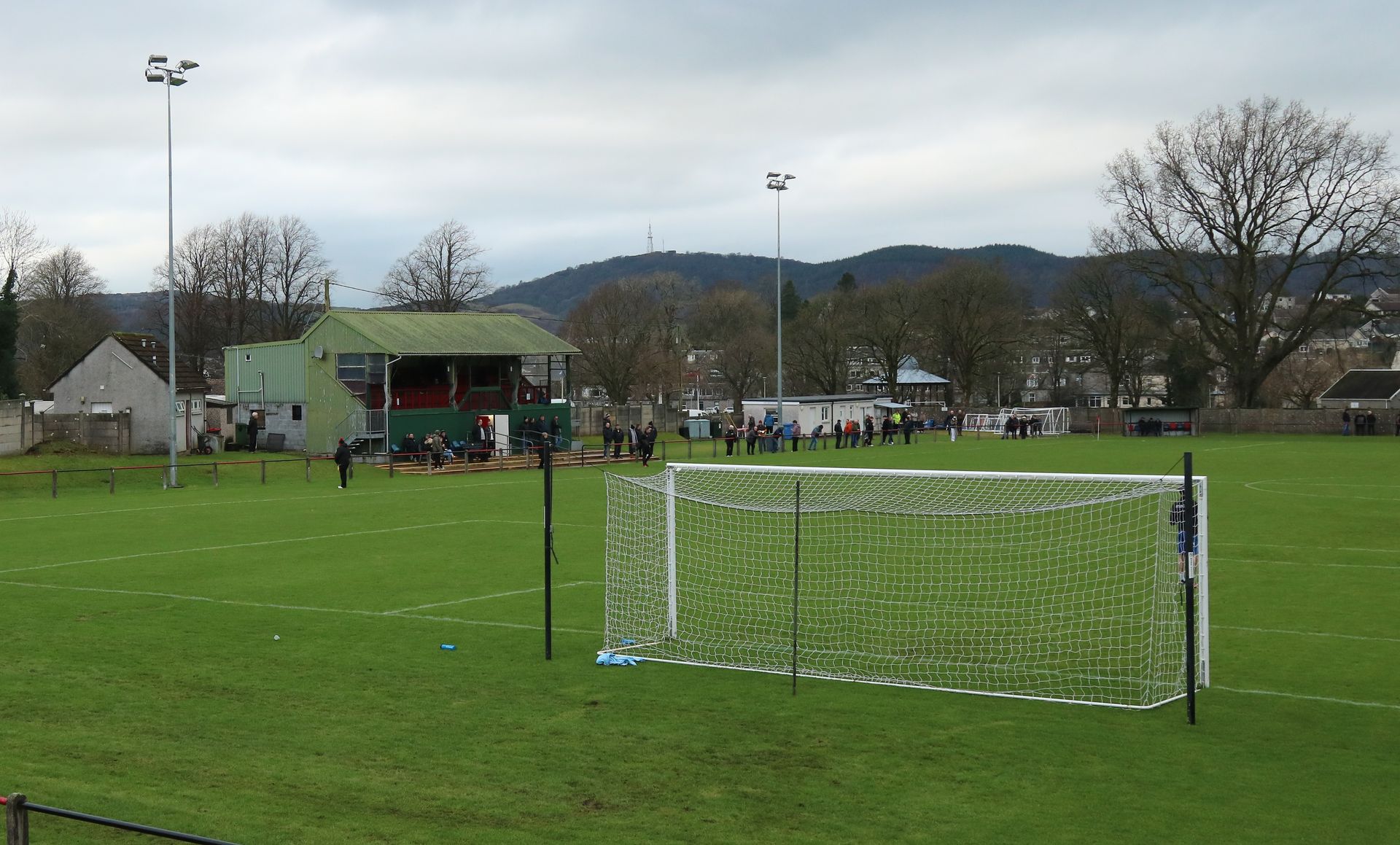 Dalbeattie Star FC playing a match