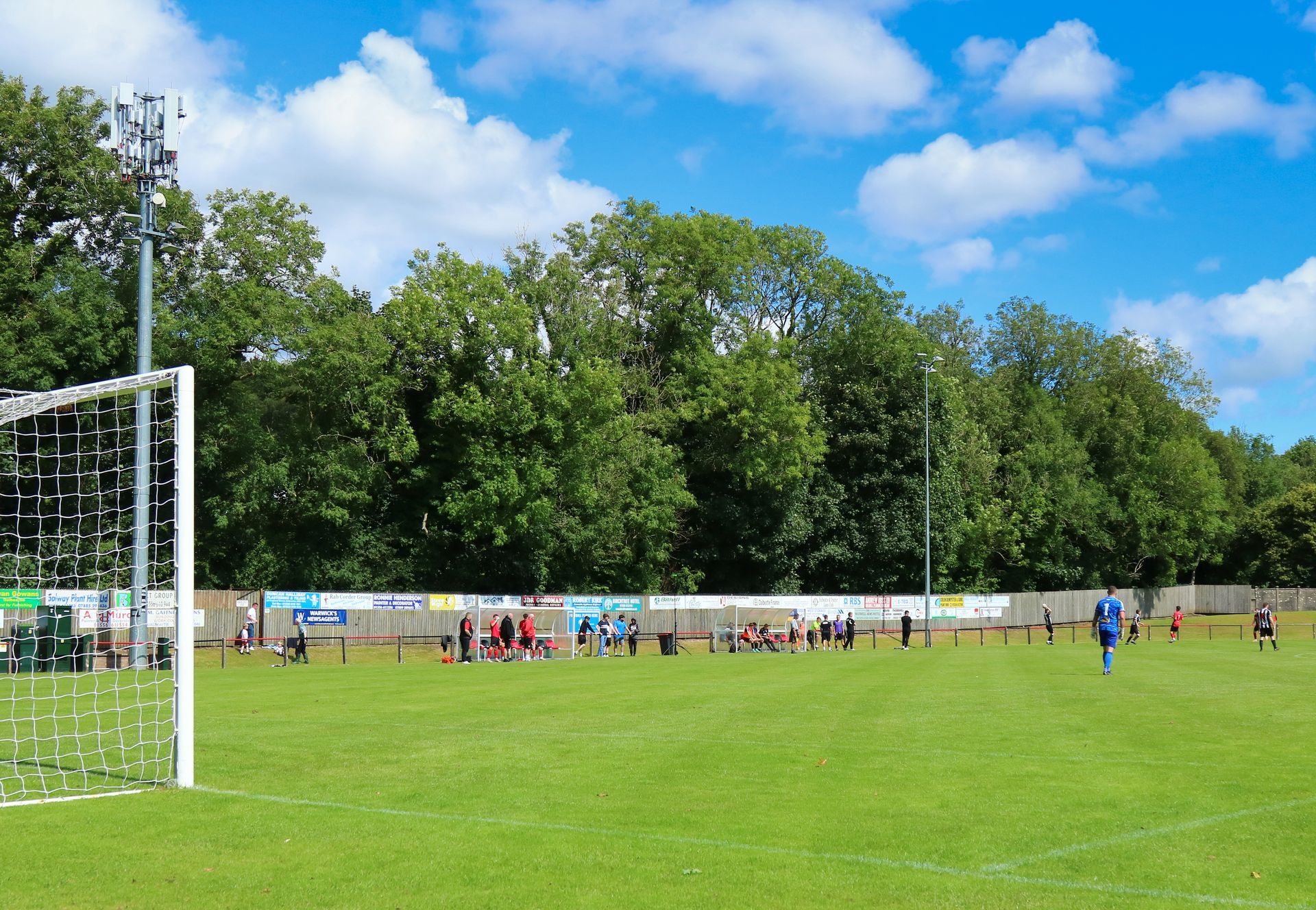 Dalbeattie Star FC playing a match