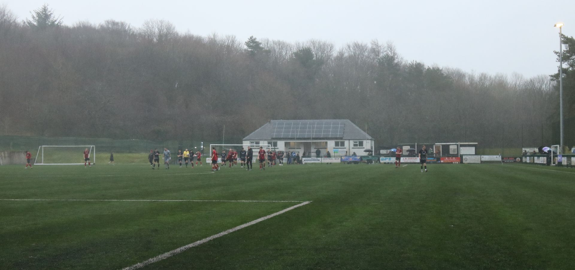 Dalbeattie Star FC playing a match