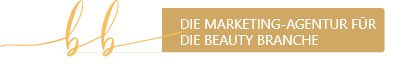 A logo for die marketing agentur fur die beauty branche