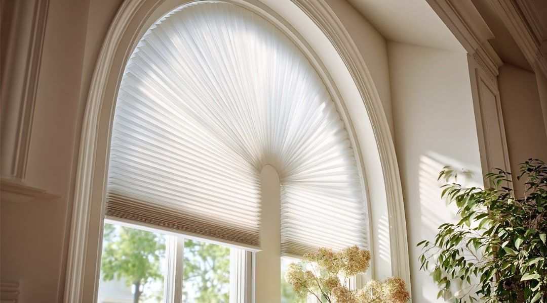arched window cellular shades