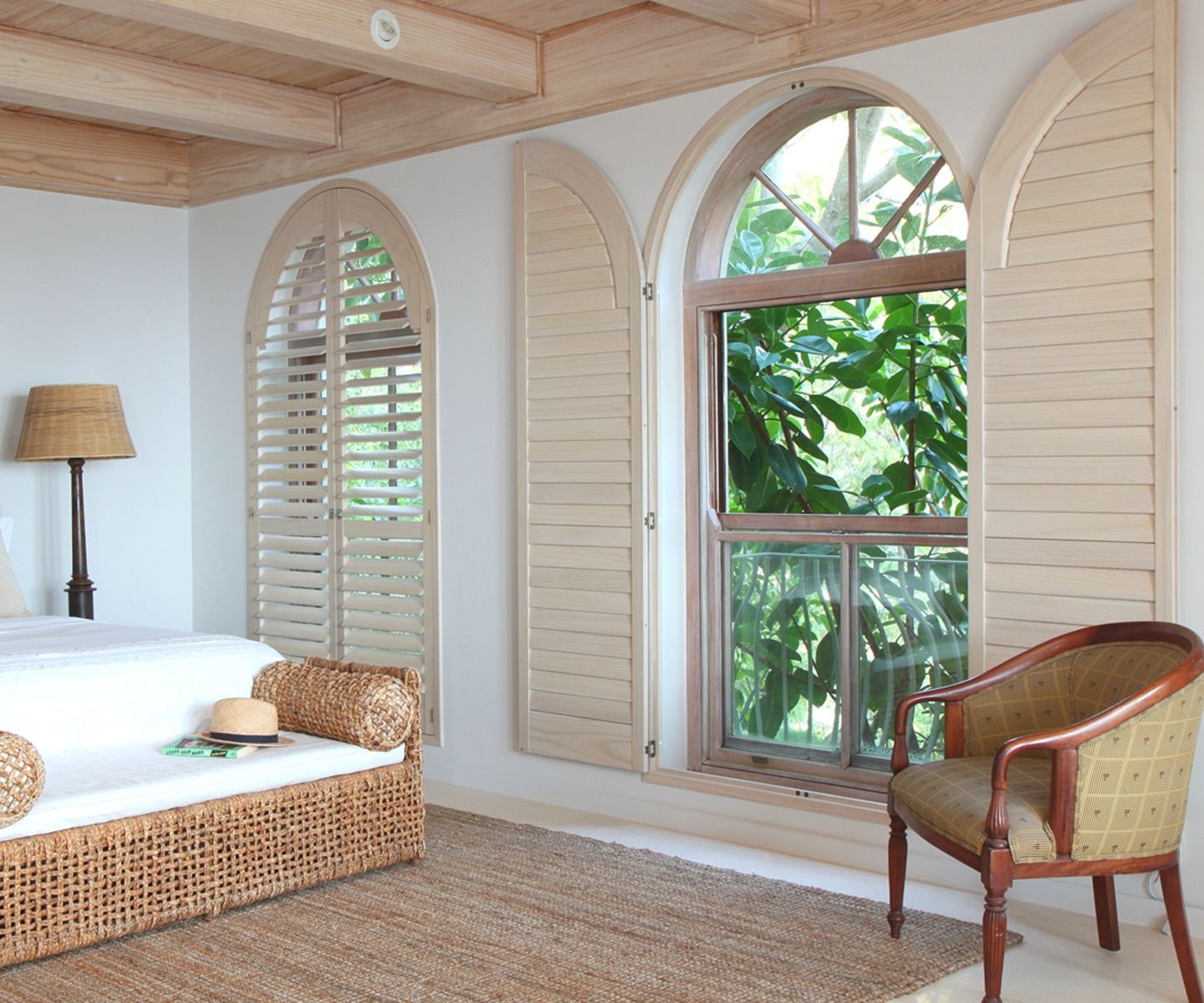 Best Materials for Arched Window Shutters