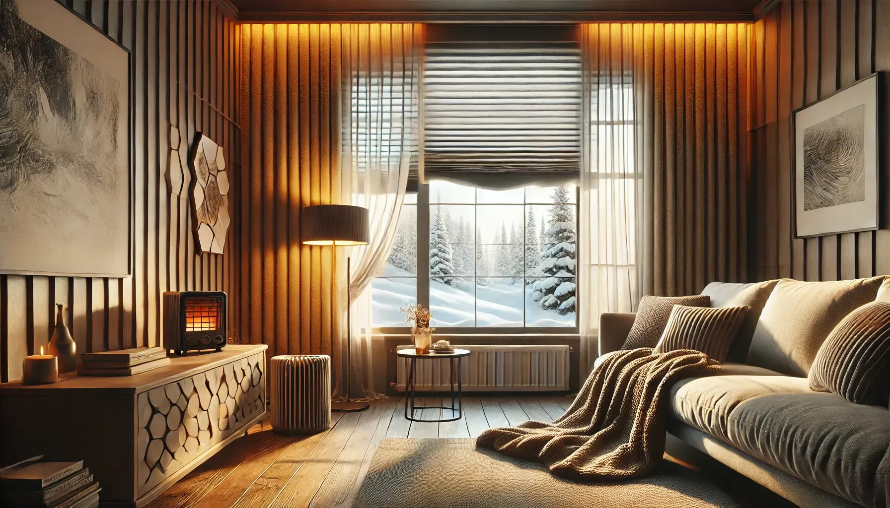 Can Window Treatments Reduce Heat Loss During Winter?