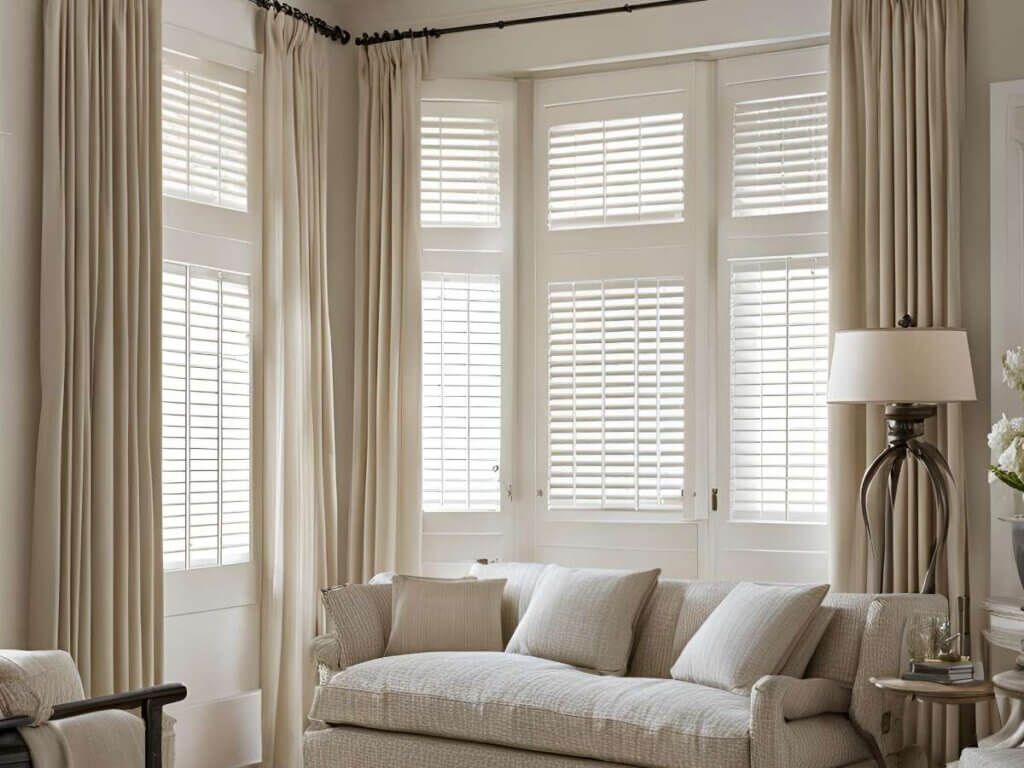 Can You Use Curtains and Shutters Together?