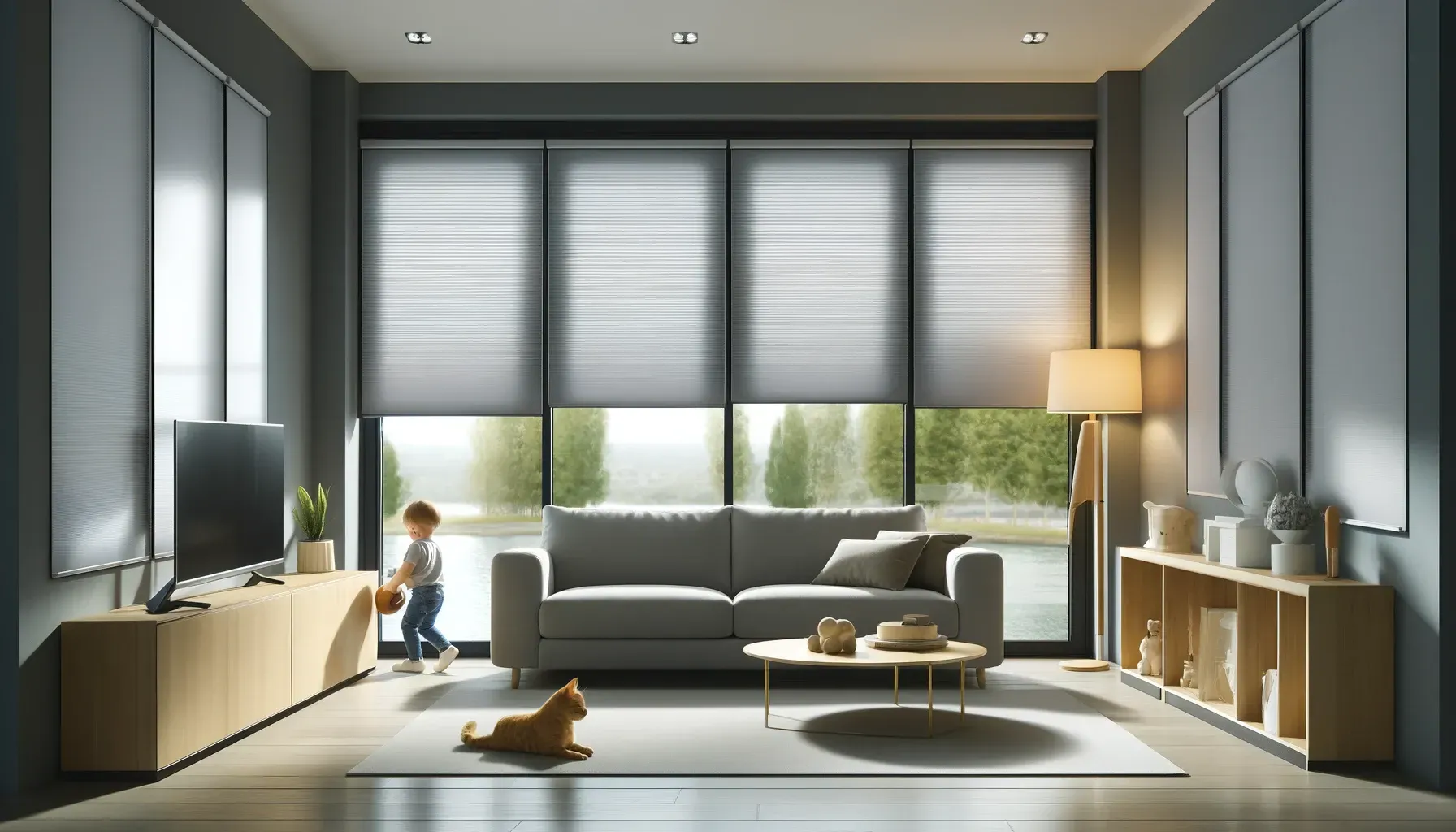 Cordless Cellular Shades