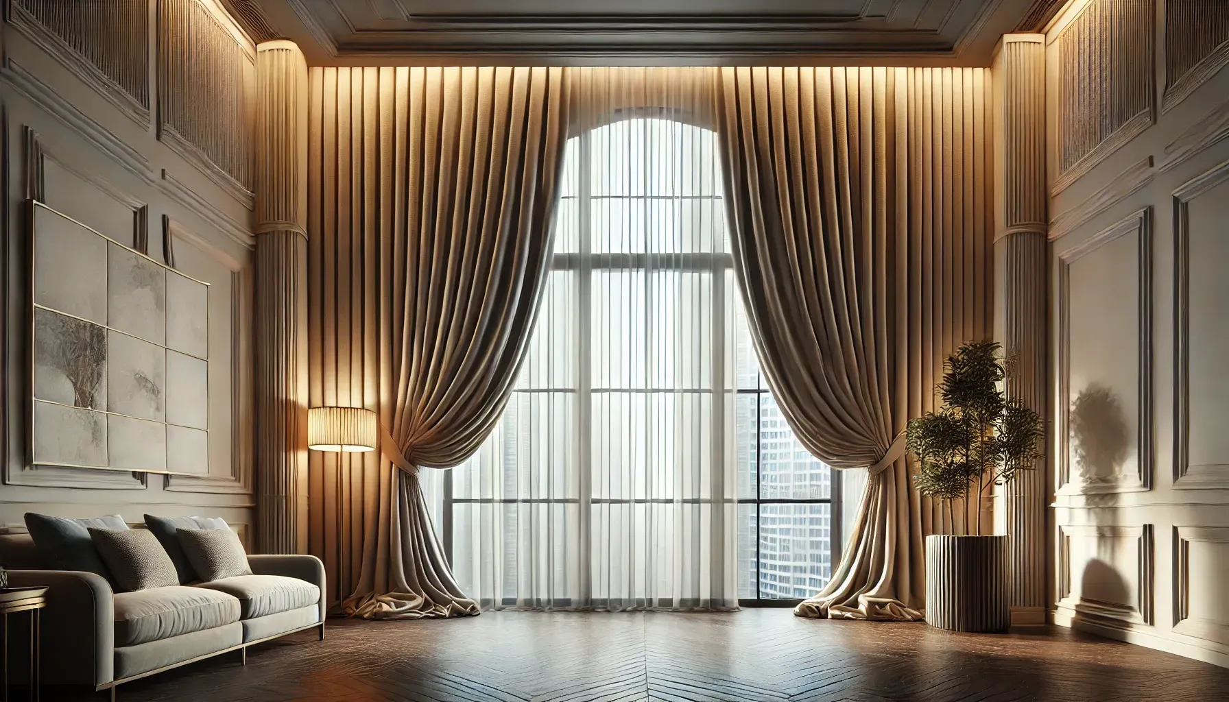 Heavy Drapes for Privacy