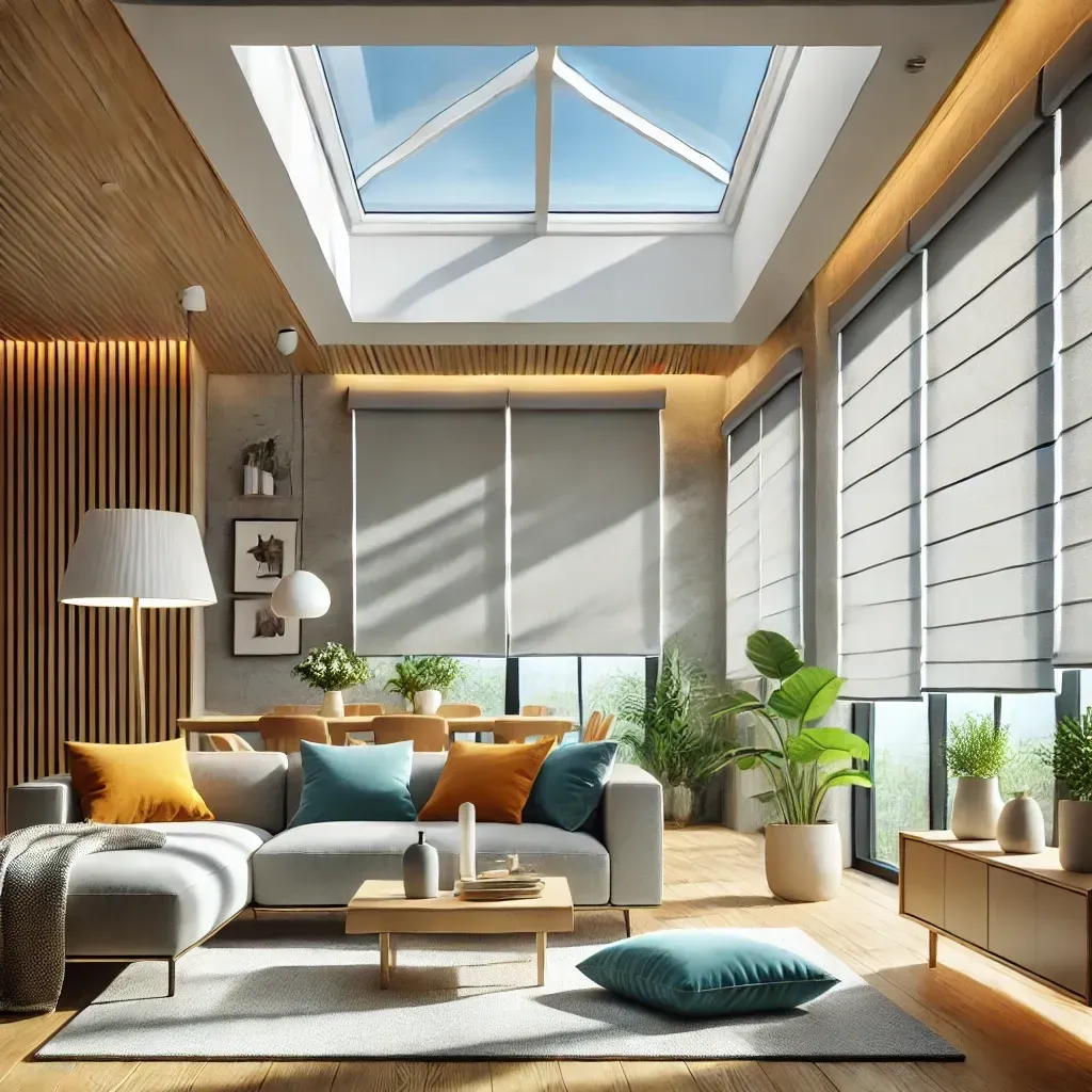 Light Control and UV Protection with Skylight Shades