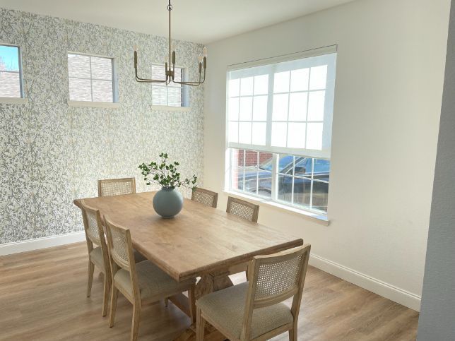 Love is Blinds, Colorado Springs, CO - roller shades in the kitchen. 