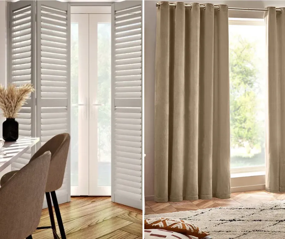 Side-by-Side Comparison: Shutters vs Curtains