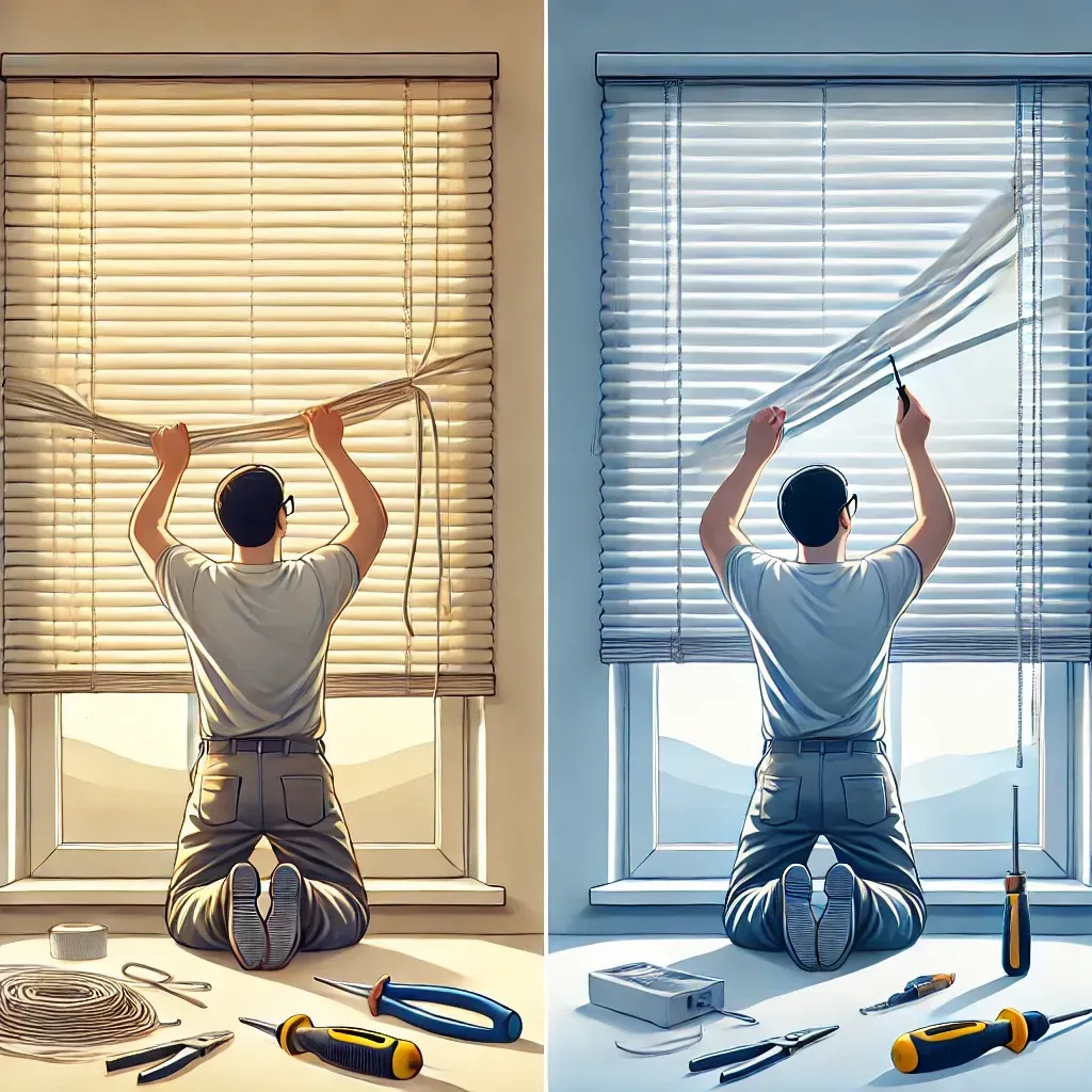 Fixing Corded Blinds vs. Cordless Blinds