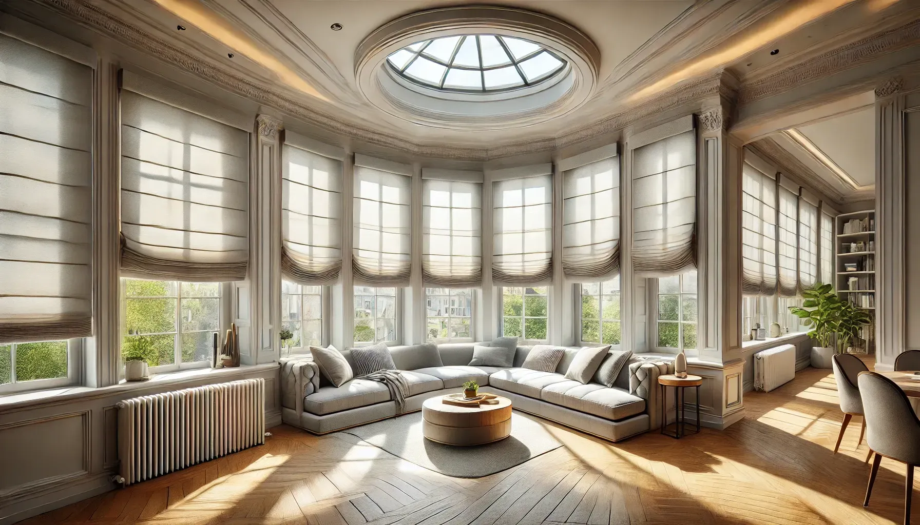 Tailor-Made Curtains for Bay or Skylight Windows