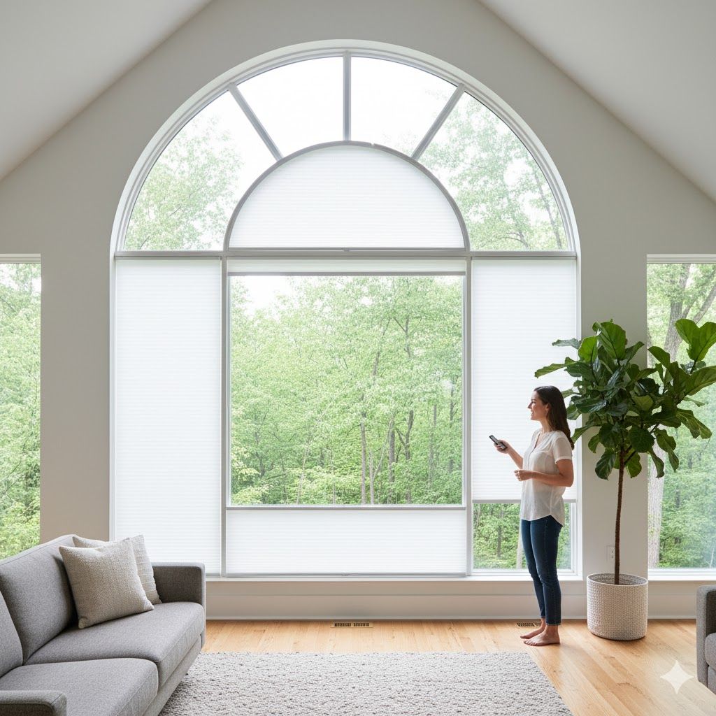 The Best Window Treatments for Unusually Shaped Windows