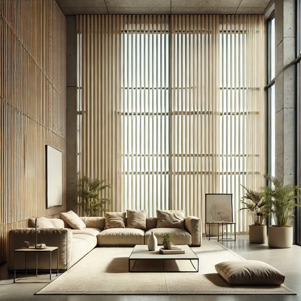 Use Vertical Blinds in Large Spaces