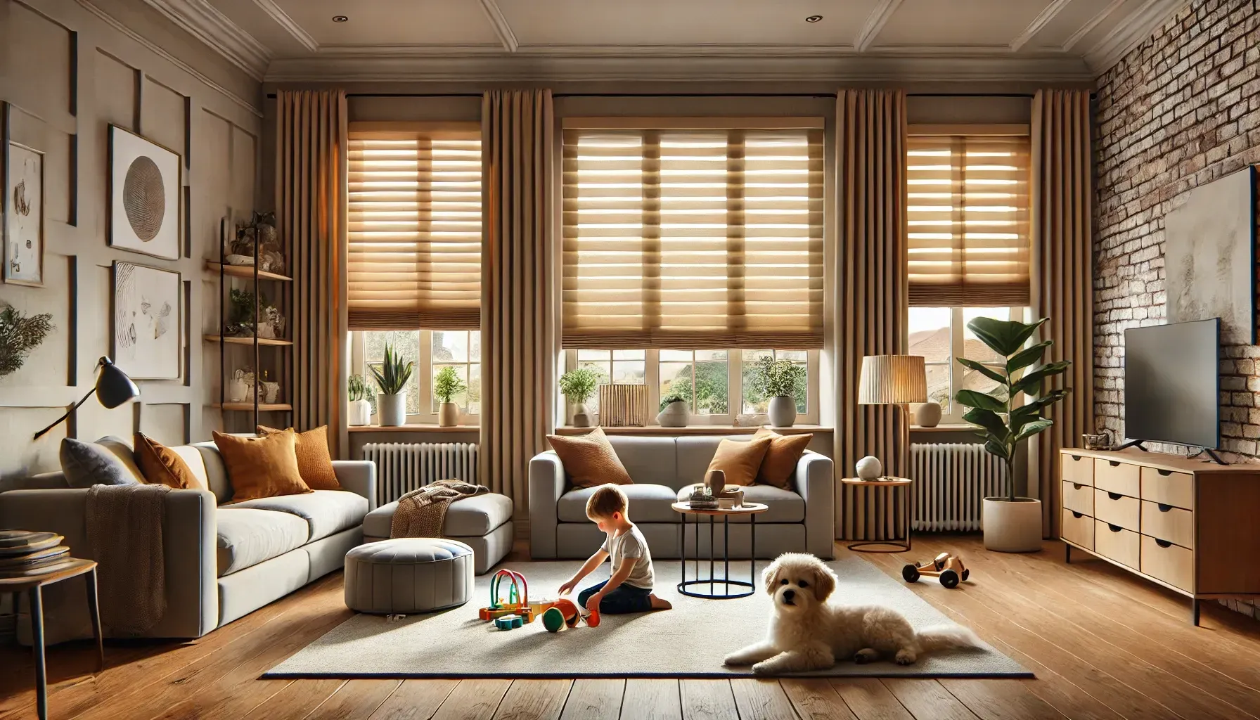 What Are the Most Durable Window Treatments for Homes with Kids and Pets?