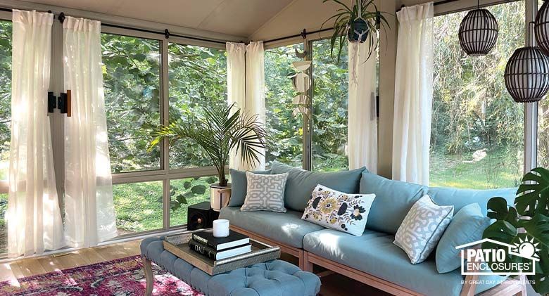 Why Sunroom Ceilings and Glass Roofs Need Specialized Window Treatments