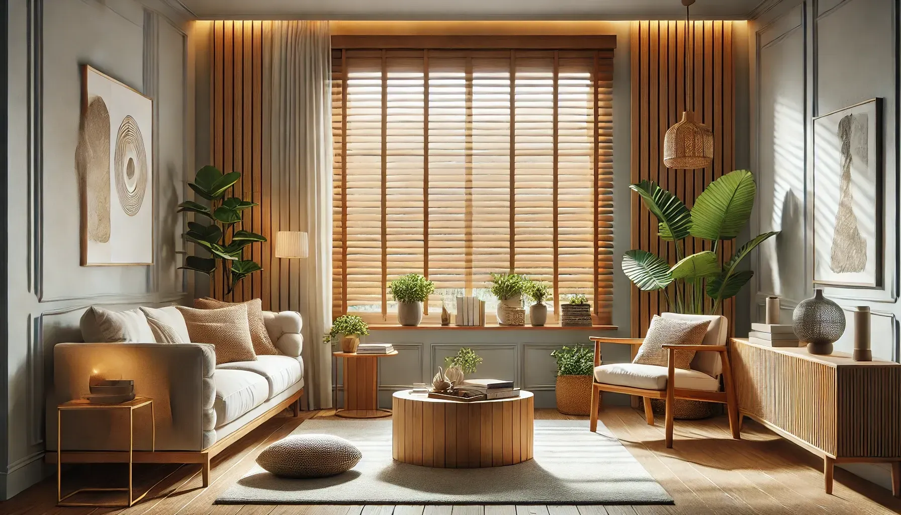 Wood and Faux Wood Blinds