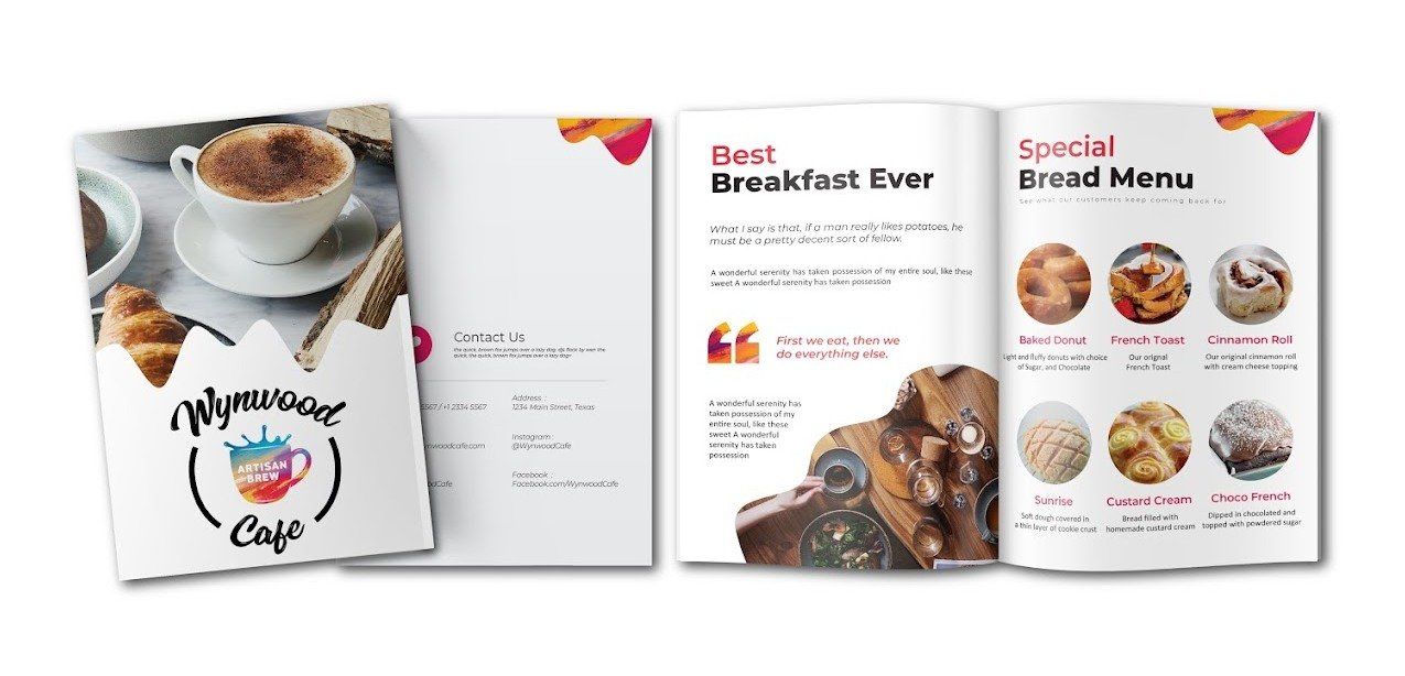 8-page brochure graphic design in New Baltimore, MI