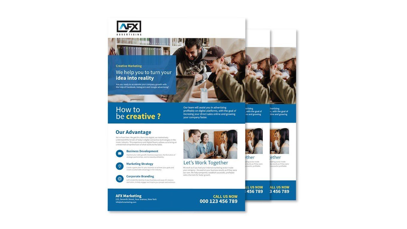 Sell sheet graphic design in New Baltimore, MI