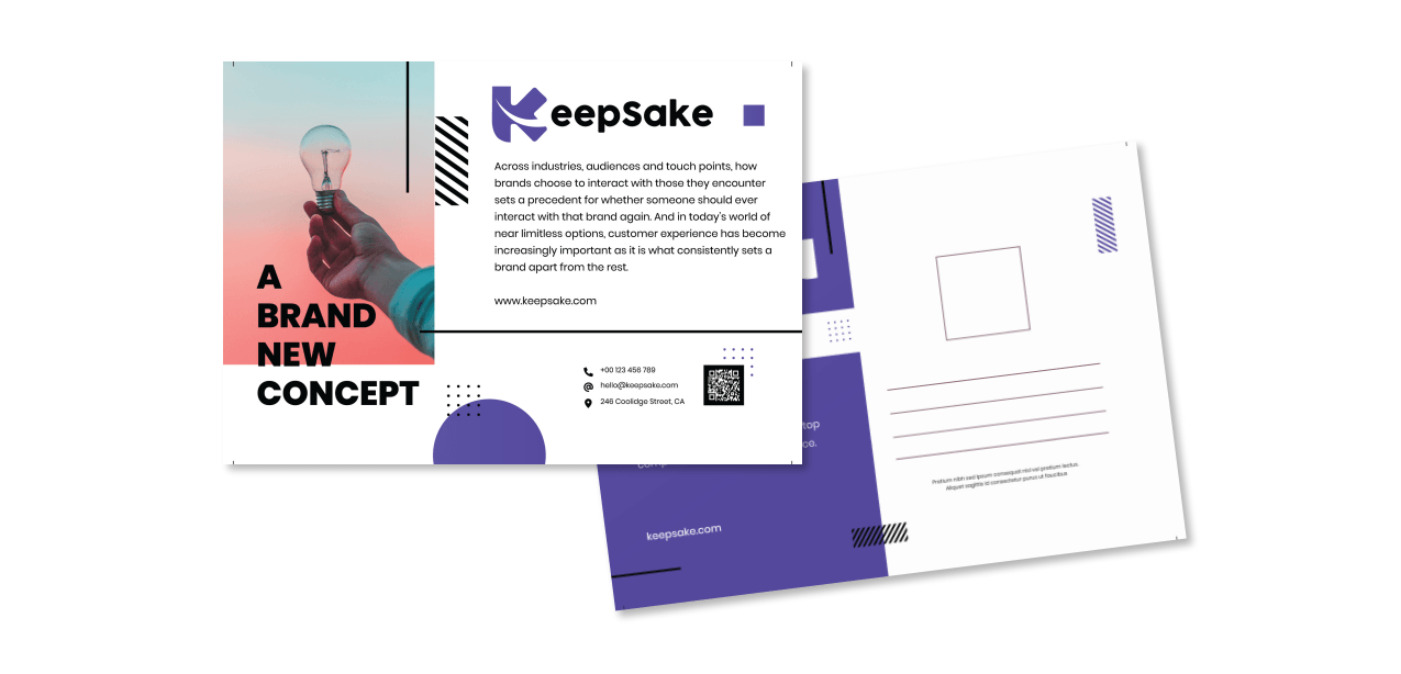 Postcard Graphic Design