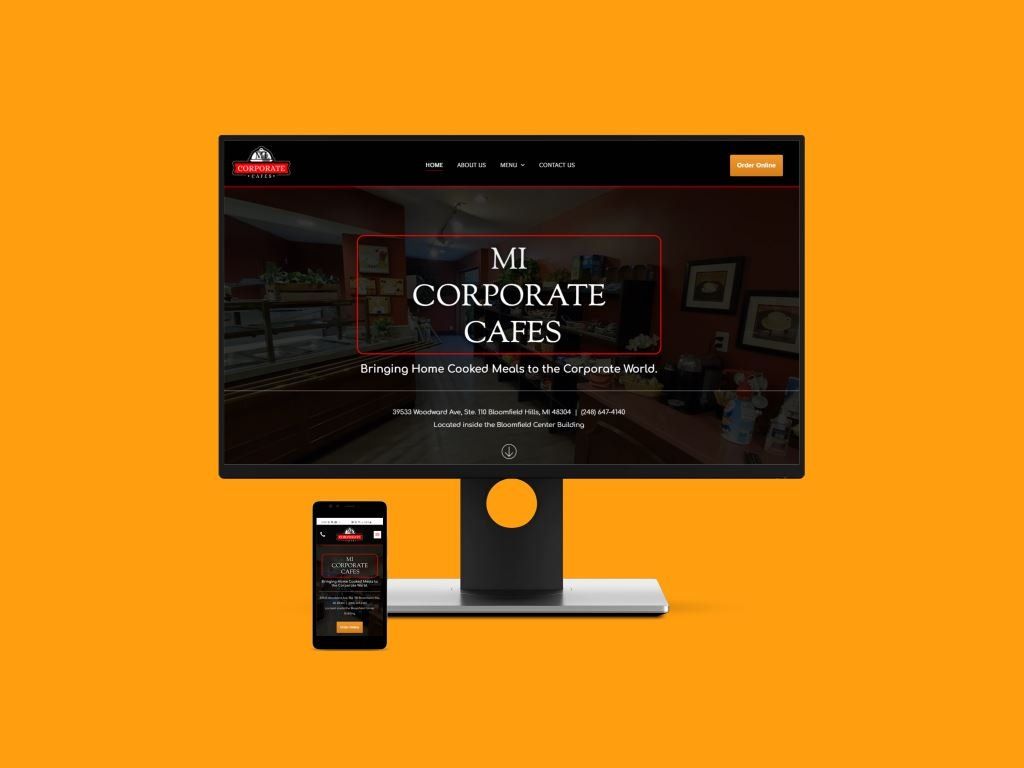 Cafe Website Design in New Baltimore, MI