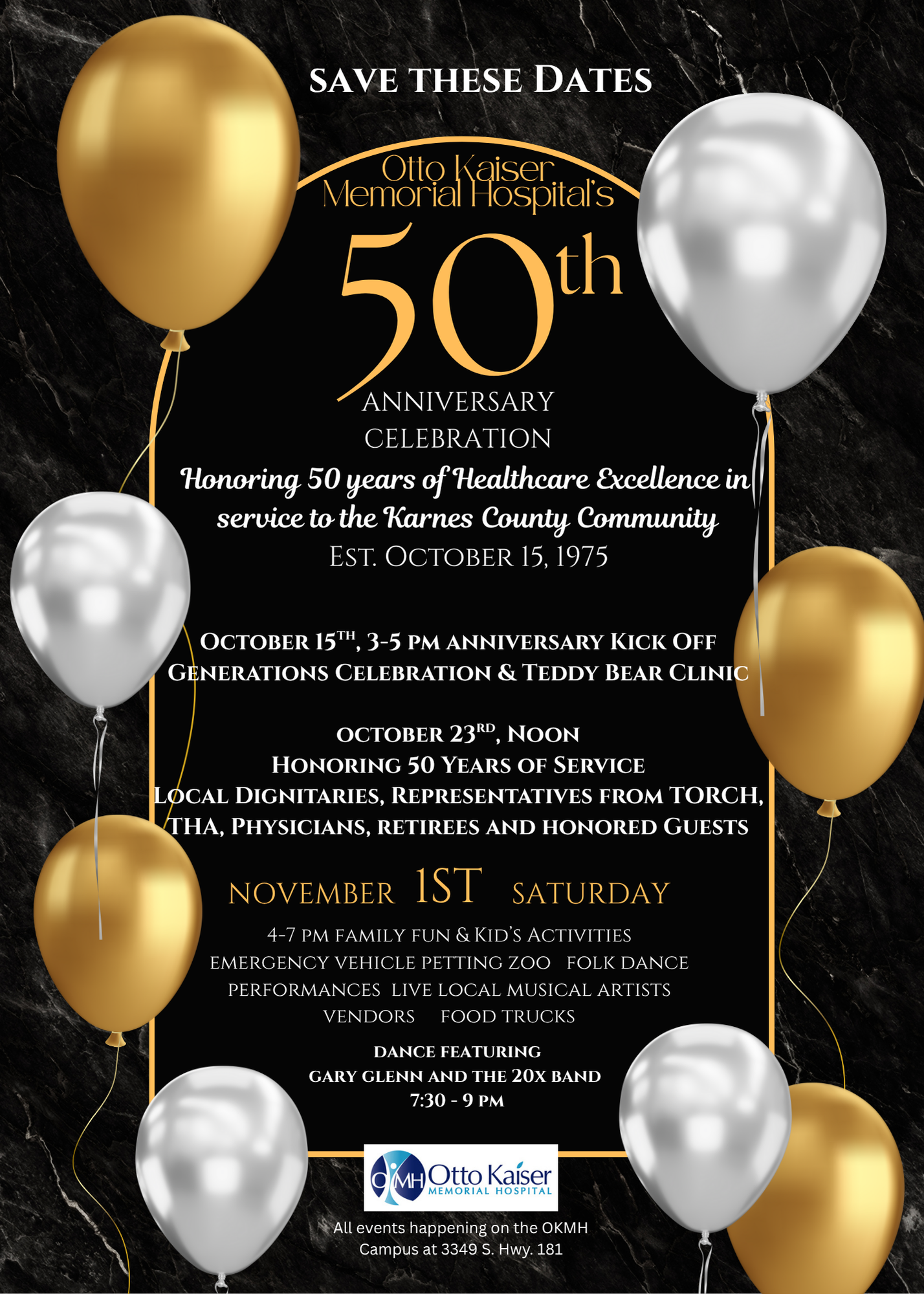 Save These Dates | OKMH