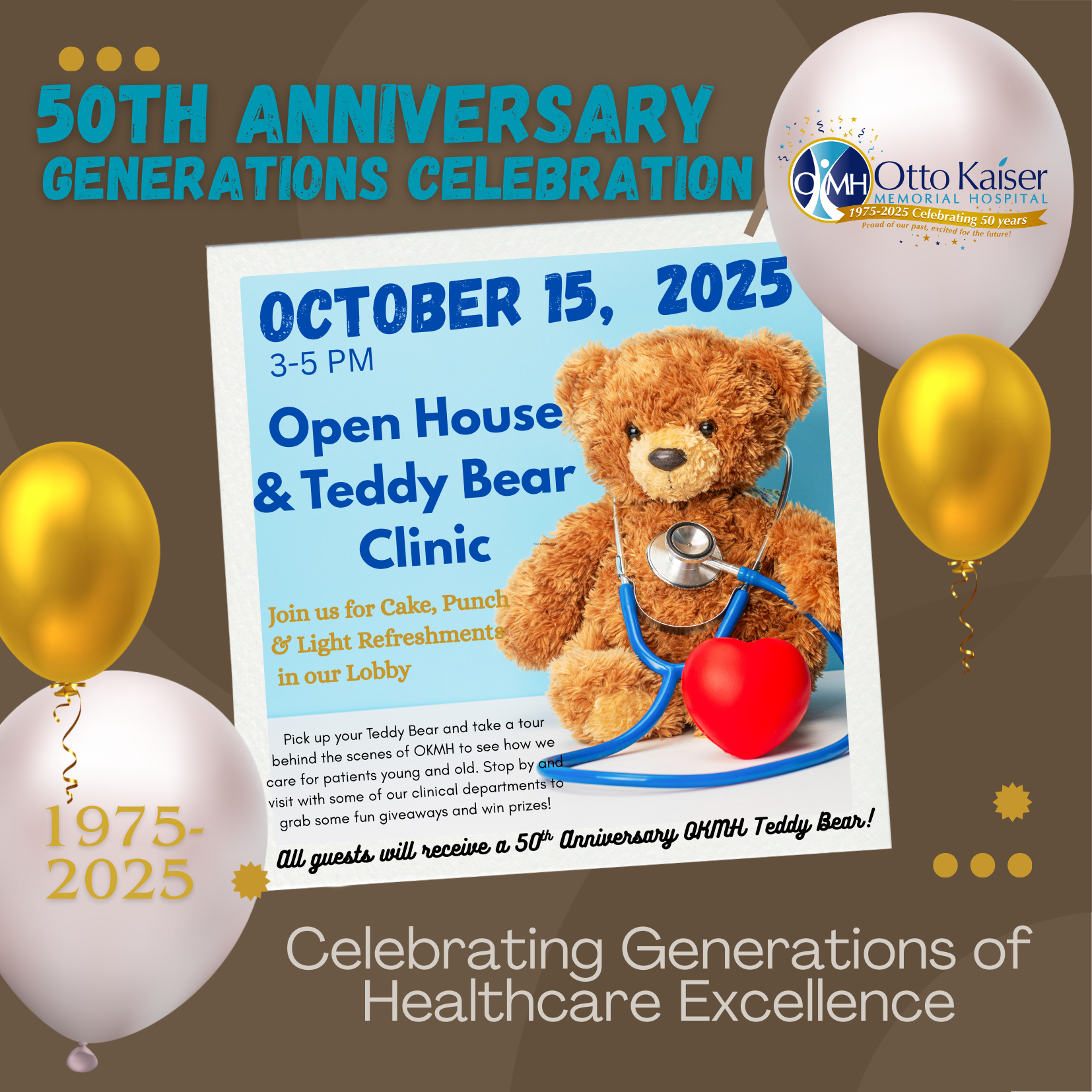 Open House & Teddy Bear Clinic | OKMH
