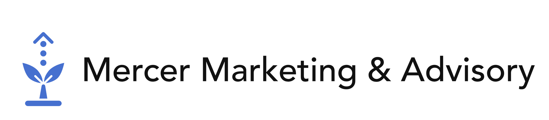 Mercer Marketing & Advisory logo with a plant icon and text.