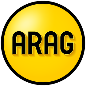 The logo for ARAG.