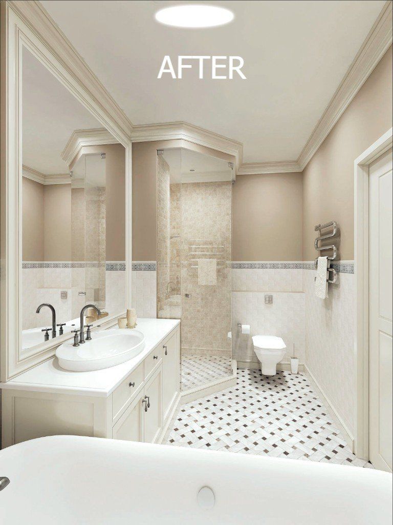After Skylight Installation on Bath — Sarasota, FL — Tubular Skylight Inc