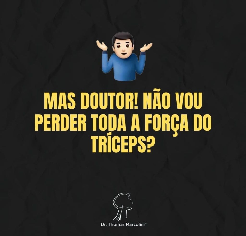 Perda da força dos tríceps