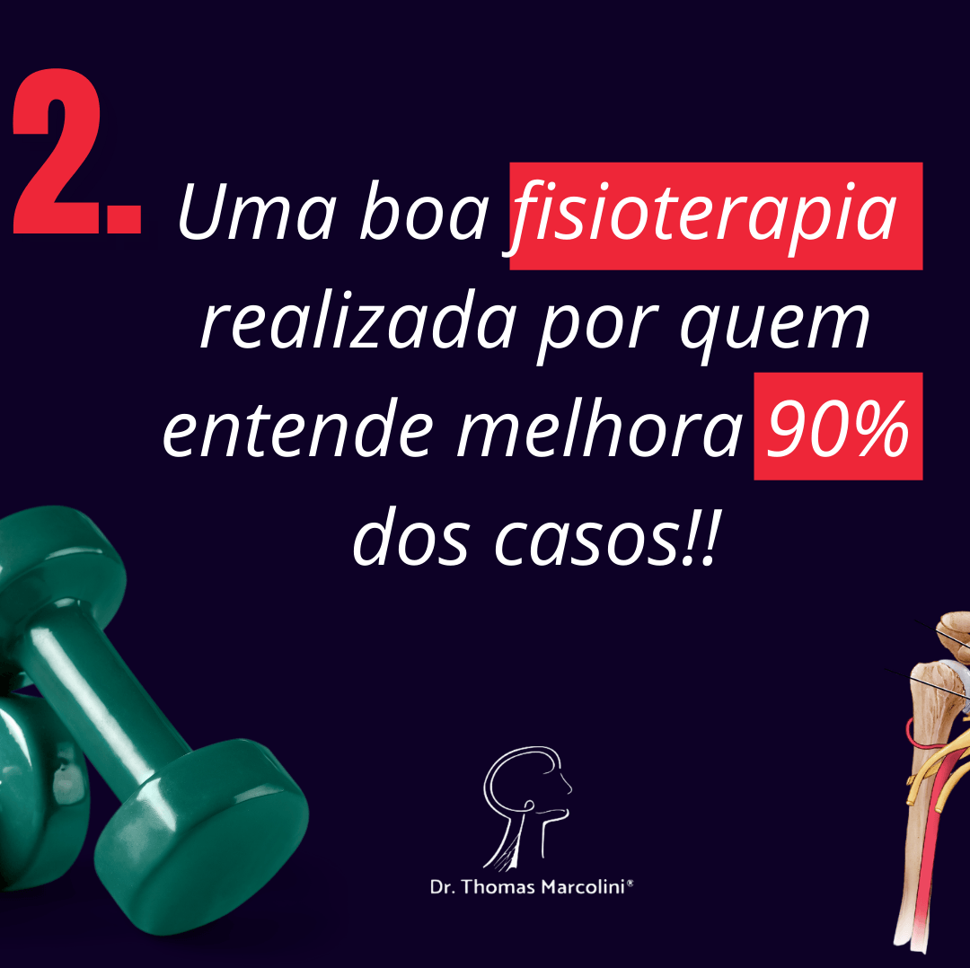 Fisioterapia para melhorar da síndrome do desfiladeiro torácico.