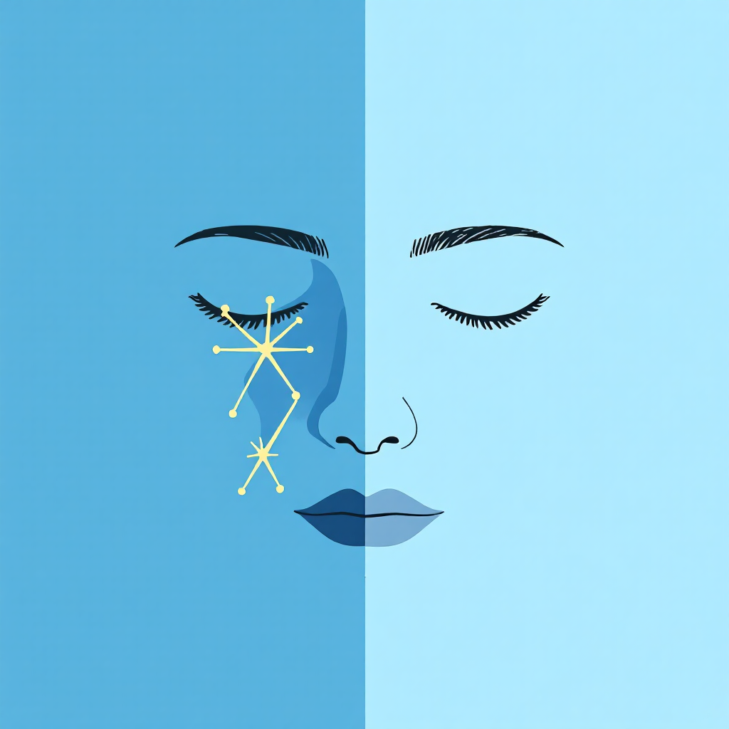 Página de blog sobre quanto tempo leva uma paralisia facial para melhorar. “Ilustração do nervo facial destacando paralisia facial; visual explica em quanto tempo a recuperação pode acontecer e seus sinais.