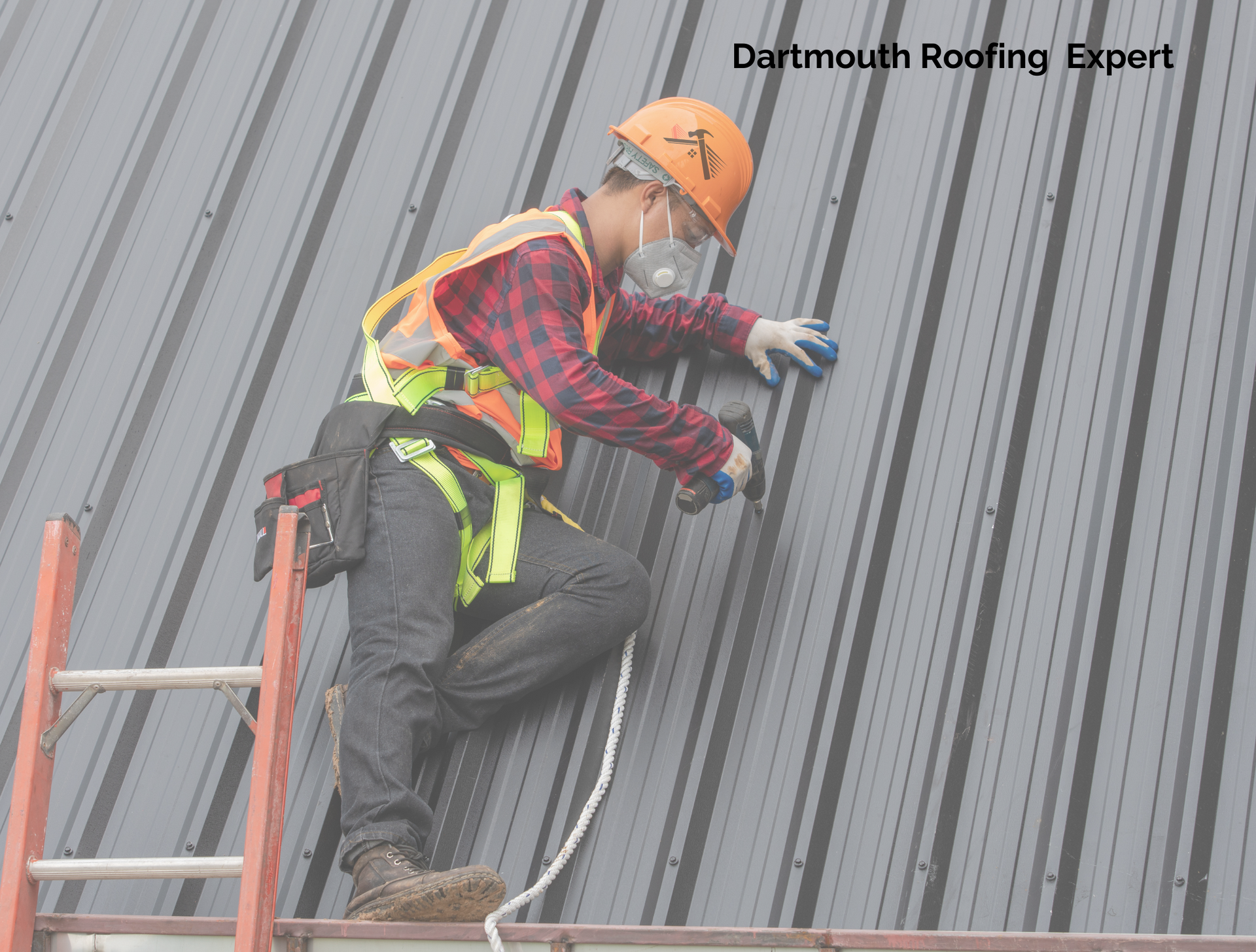 An image showing a roof needing repair in Dartmouth, NS