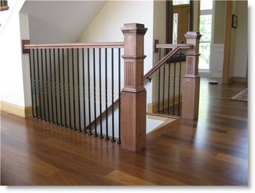 Railing Work - Wood Flooring in Minneapolis, MN Railing Work - Wood Flooring in Minneapolis, MN