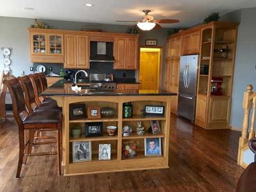 WATER POPPED STAINED RED OAK - Wood Flooring in Minneapolis, MN WATER POPPED STAINED RED OAK - Wood Flooring in Minneapolis, MN