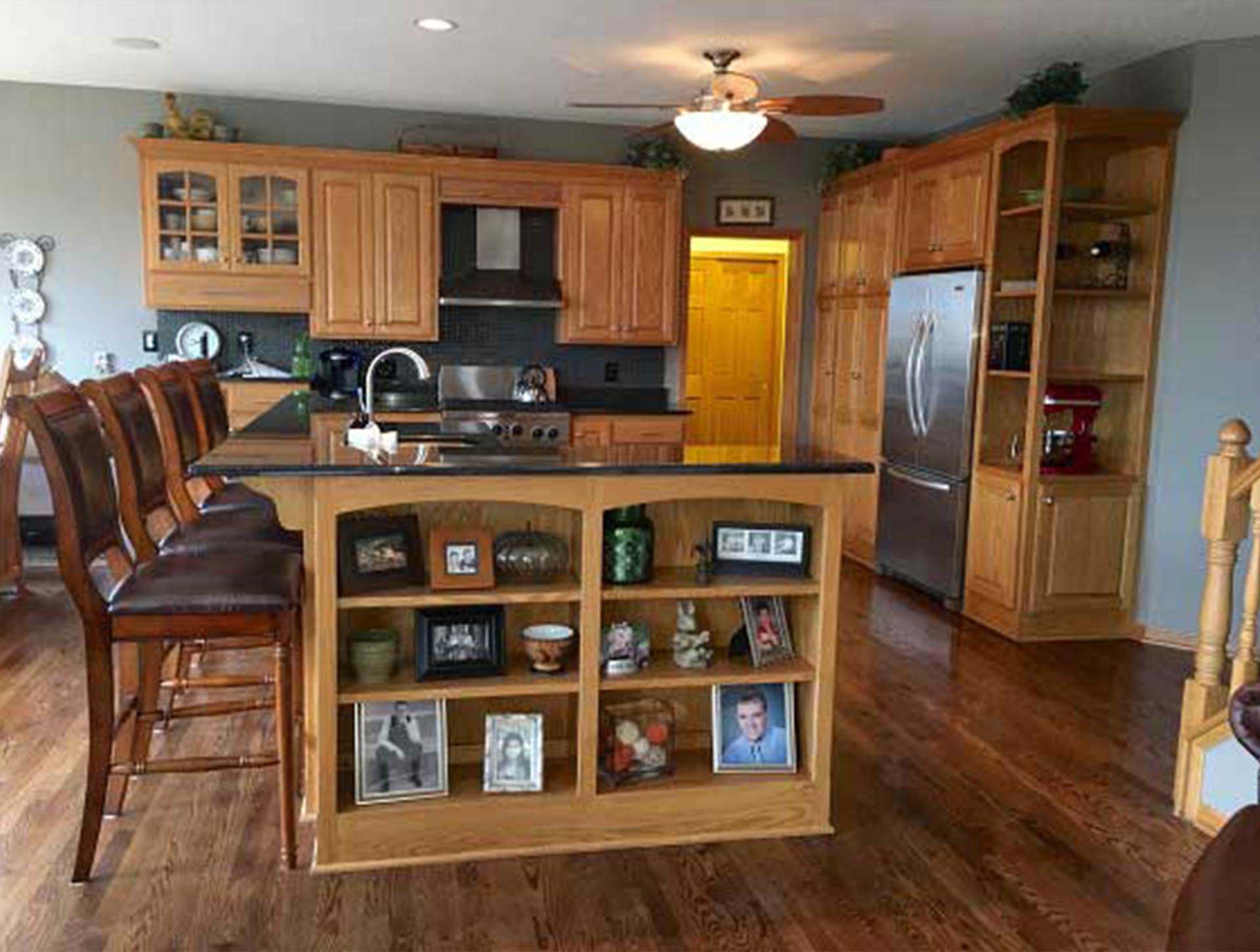 WATER POPPED STAINED RED OAK - Wood Flooring in Minneapolis, MN