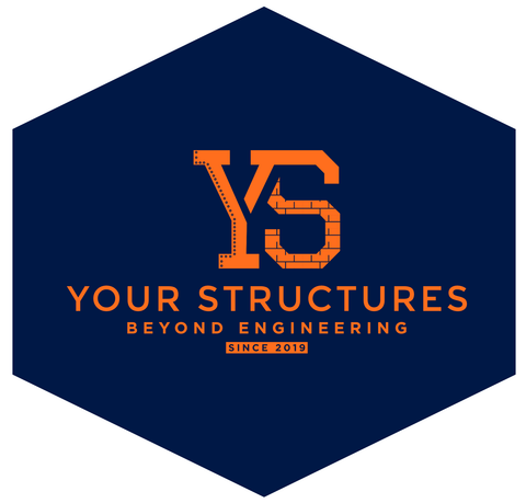 A logo for a company called your structures beyond engineering