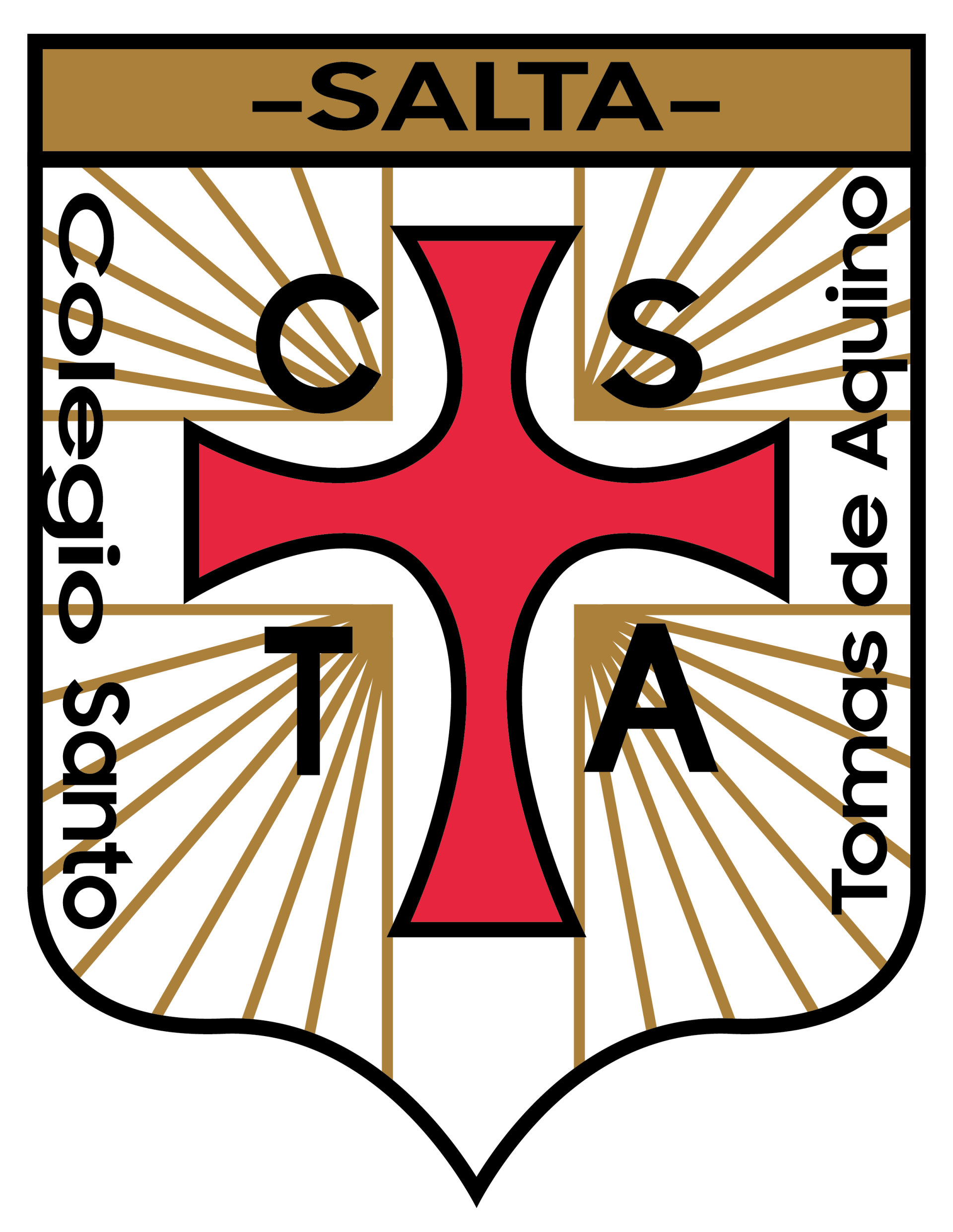 Colegio Santo Tomás de Aquino, logotipo.