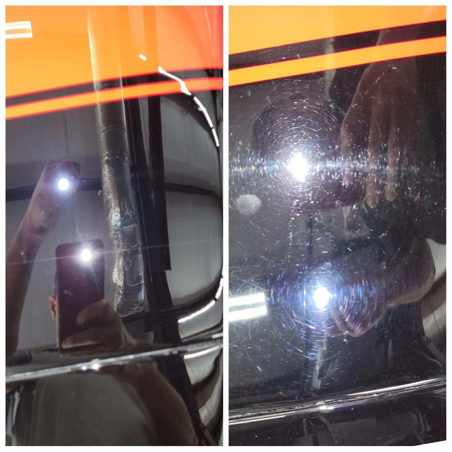 68 Camaro paint correction