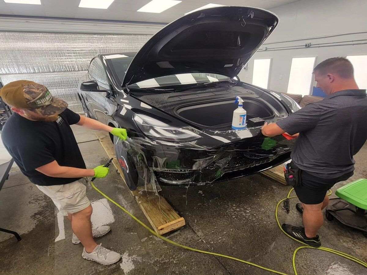 paint protection film application